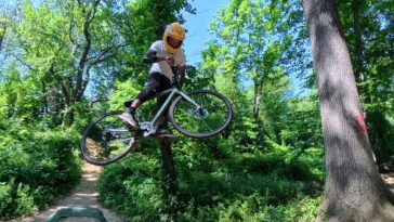 Ozark Trail Gravel Bike Dirt Jumping