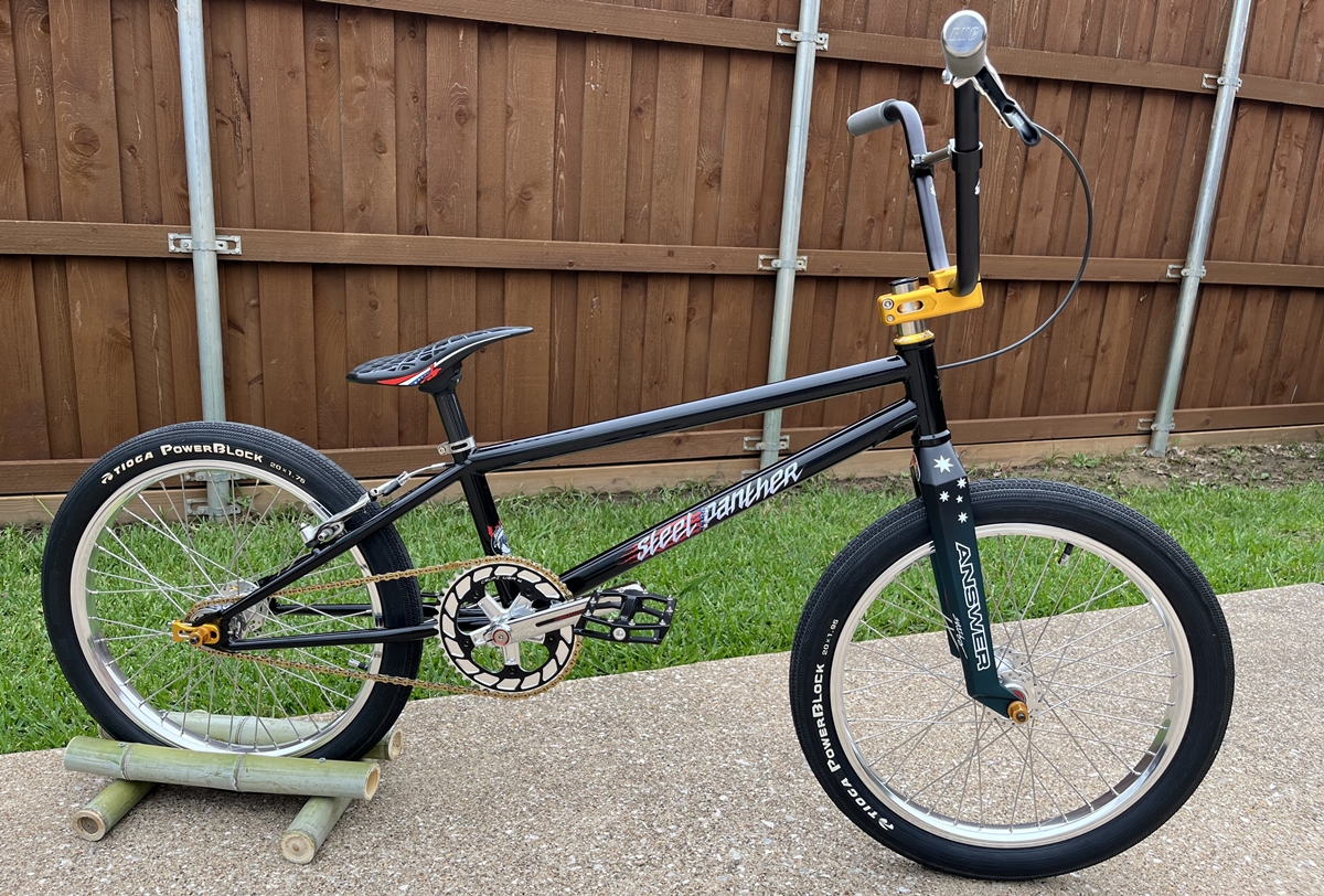2024 S&M Steel Panther BMX Bike