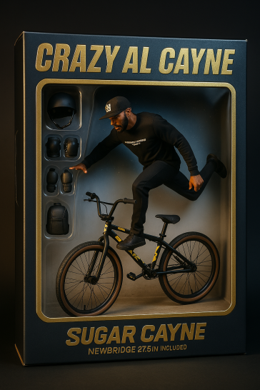 Crazy Al Cayne 27.5 action figure
