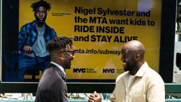 Nigel Sylvester MTA Ride Inside Stay Alive